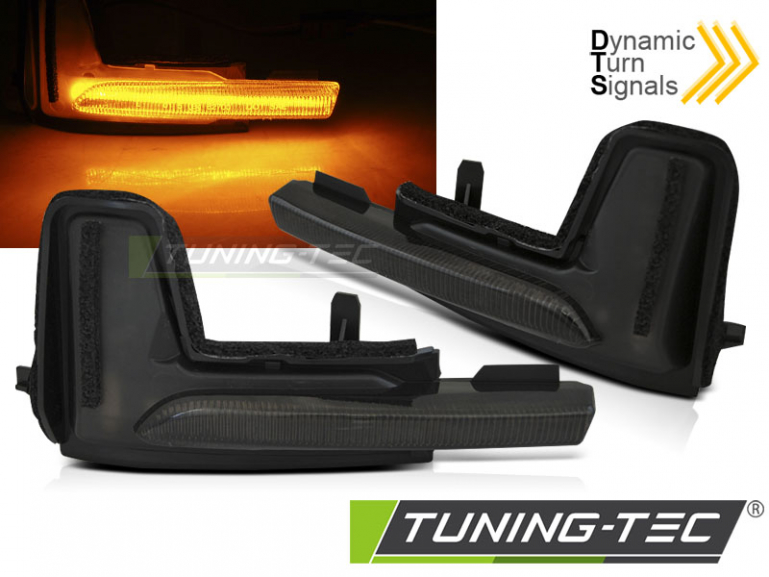 Upgrade LED Seitenspiegel Blinker für Volvo XC90 MK II 14-20 Schwarz dynamisch